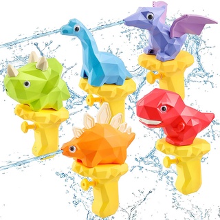 Đồ chơi phun nước mini hình khủng long hoạt hình cho trẻ em