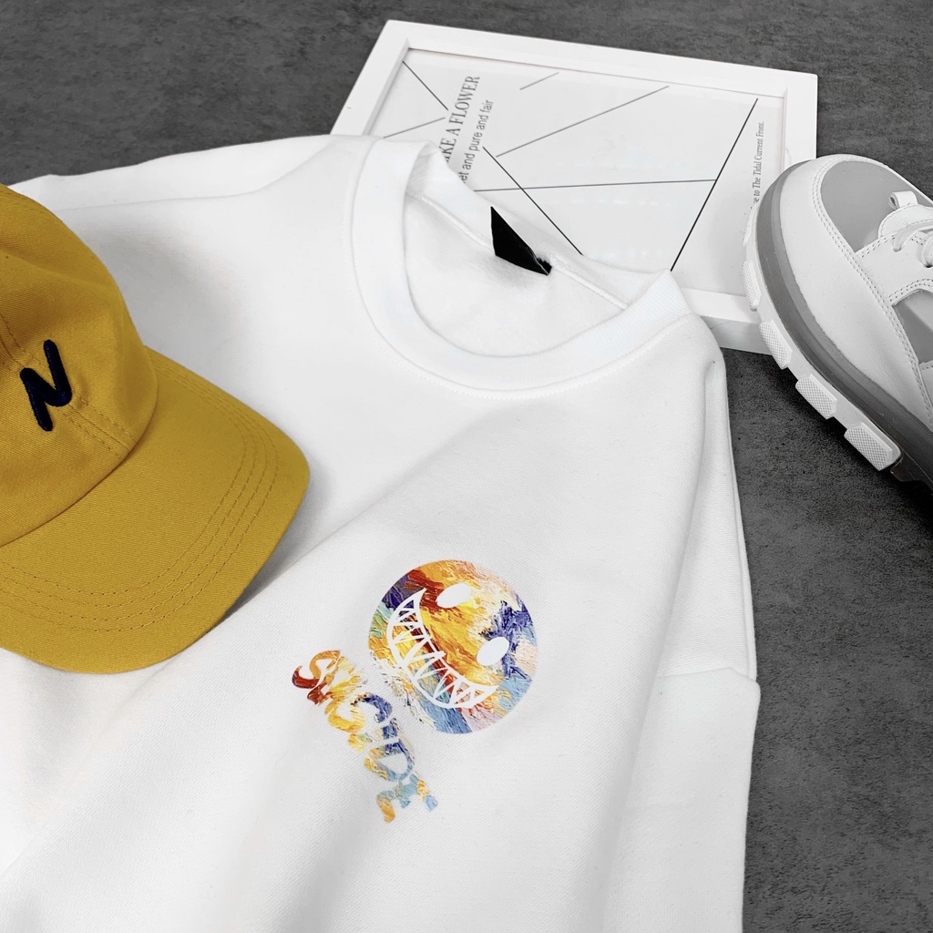 Áo Sweater OD Oversize Multicolor, áo nỉ dài tay Unisex ODIN CLOTHING | BigBuy360 - bigbuy360.vn