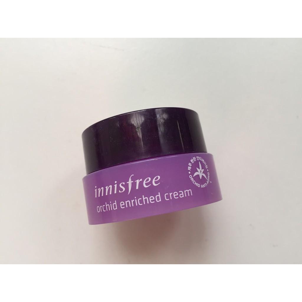 (5ml) Kem dưỡng chống lão hóa Innisfree Orchid Enriched Cream 5ml (dùng thử)