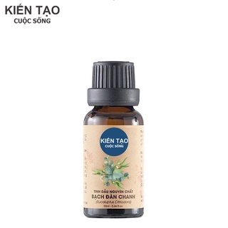 Tinh dầu bạch đàn chanh kiến tạo cuộc sống | xông | eucalyptus citriodora essential oil | nhập khẩu ấn độ