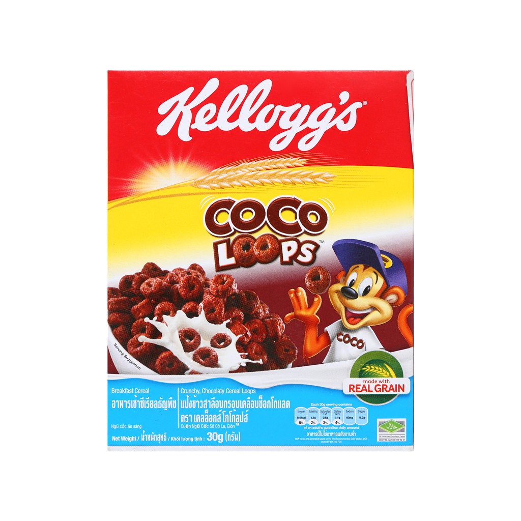 Ngũ Cốc Kellogg's CoCo Loops 30g