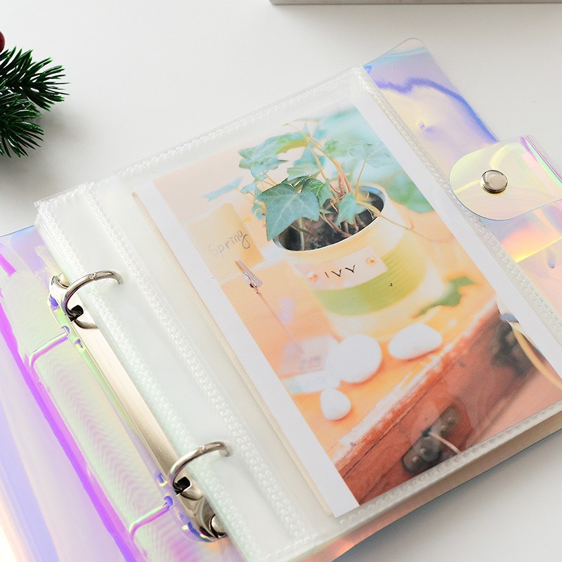 Album ảnh 6x9 100 tấm PVC ngũ sắc