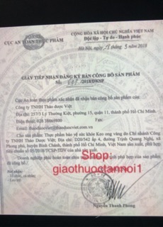 Siro ho ông vàng chai 100 ml