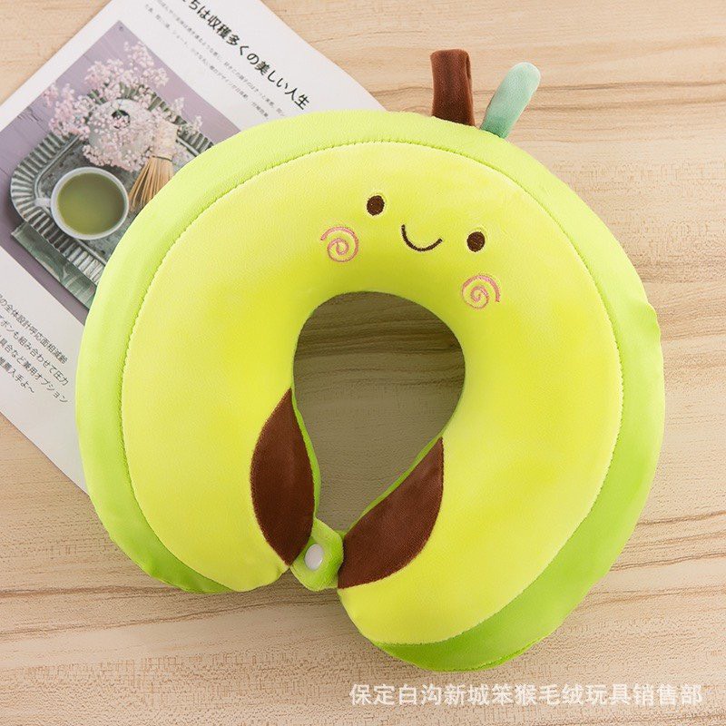 Gối cổ họa tiết cao cấp co giãn 4 chiều siêu mềm mịn