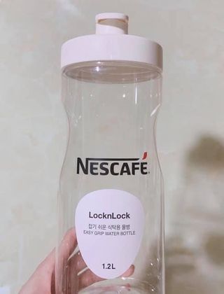 [Giá hủy diệt] [Ảnh thật] [Chính hãng] Bình nhựa Lock&Lock 1,2 Lít (hàng Km Nescafe)