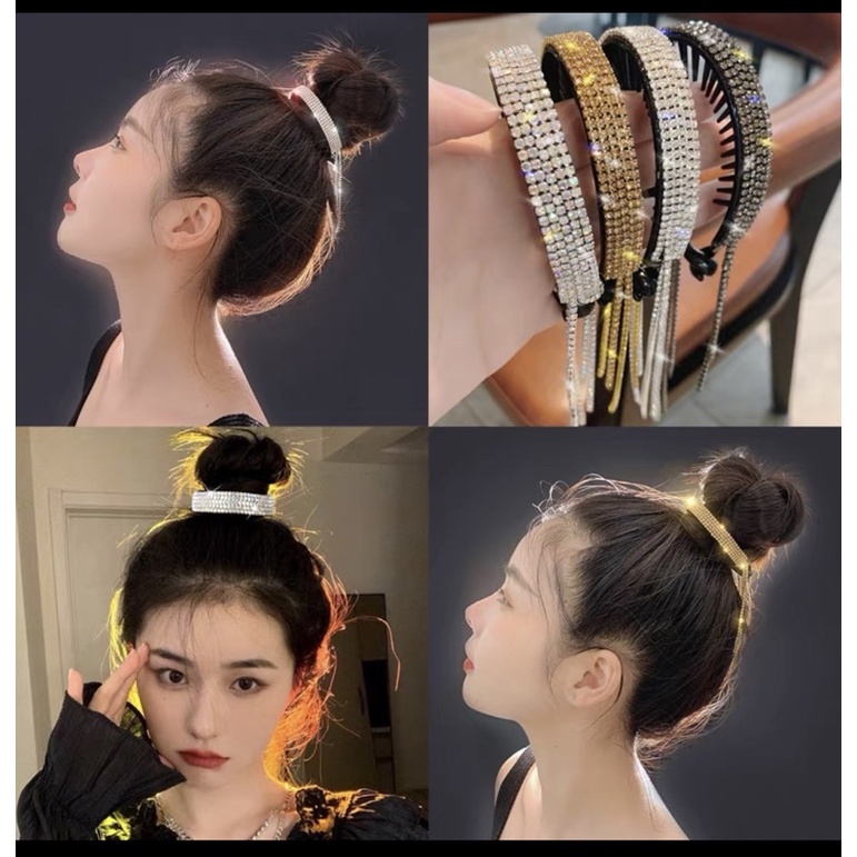 Kẹp buộc tóc cao, búi cao mới nhất các hình dạng  đẹp,  sang chảnh, phong cách Hàn Quốc