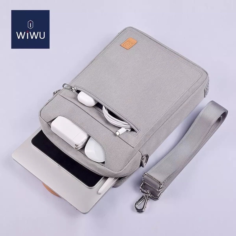 Túi đeo dọc chống thấm nước WIWU Pioneer 12.9’ Tablet Bag cho Ipad - Macbook