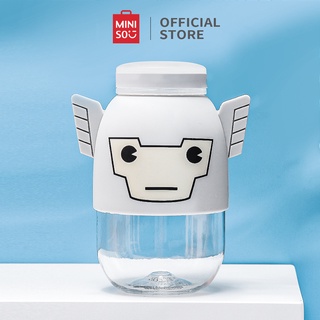 Bình nước Miniso nhựa Tritan siêu anh hùng Marvel 380ml - Hàng chính hãng