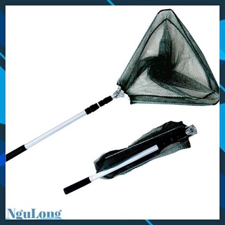 Vợt bắt cá tam giác 170CM cán nhôm thu gọn cao cấp