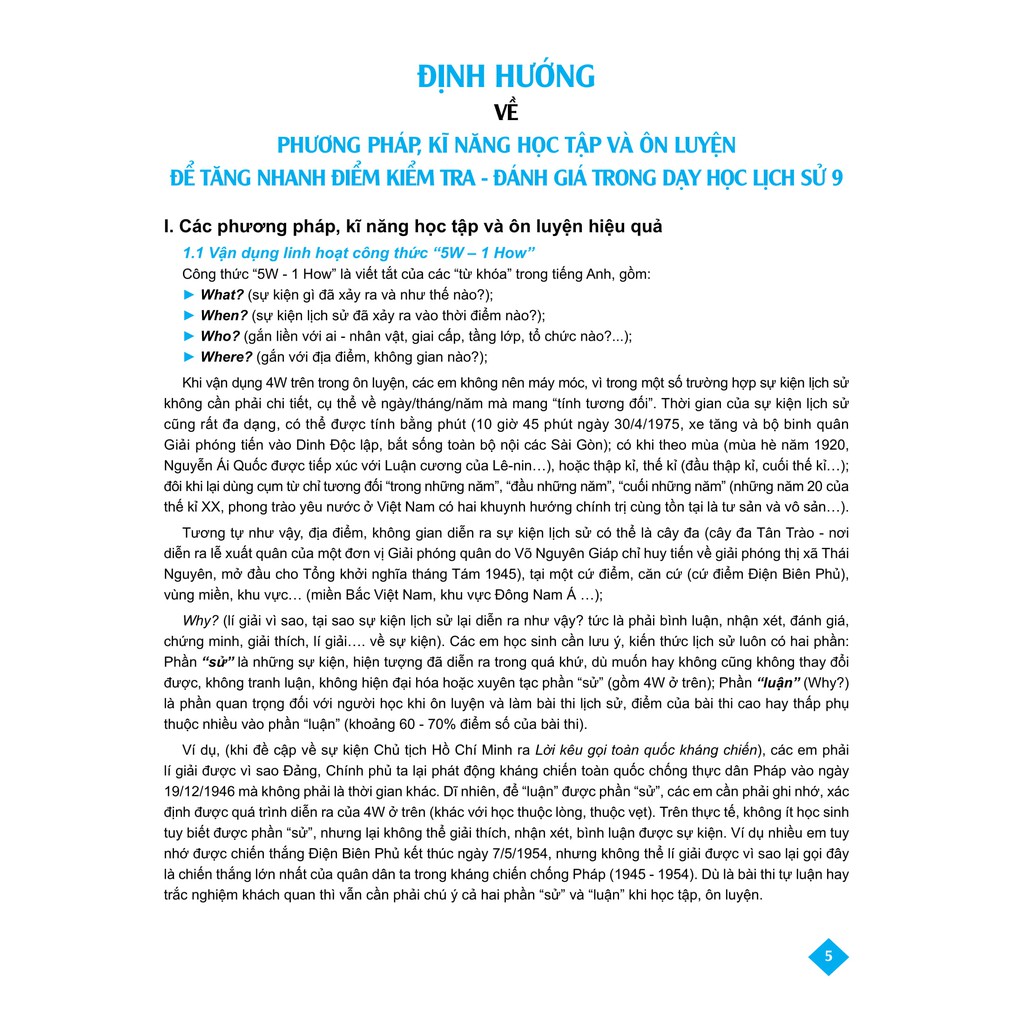 Sách - Bí quyết tăng nhanh điểm kiểm tra môn Lịch Sử 9