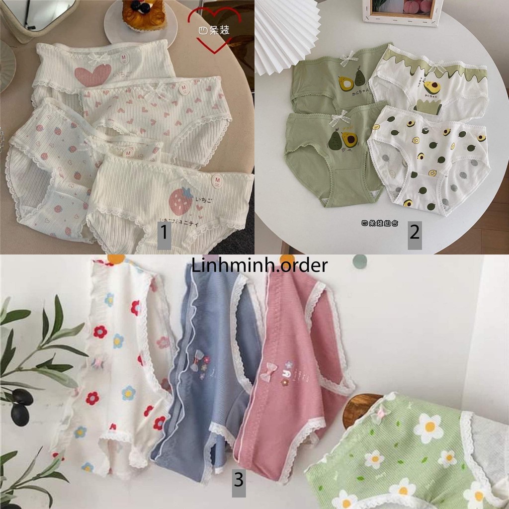 [ Hàng có sẵn ] SET quần chip Najiren chất thun mềm co dãn tốt | BigBuy360 - bigbuy360.vn