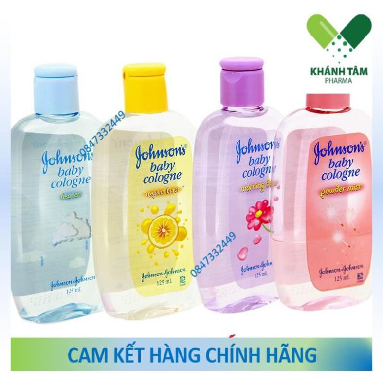 Nước hoa GOHNSON'S Baby,Nước Hoa em Bé - Chai (50ml & 125ml) - Thương hiệu Mỹ