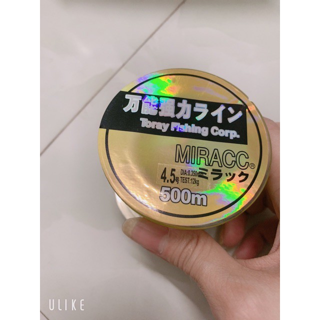 Cước MIRACC có 2 loại 7 màu và màu vàng chanh hàng  hót