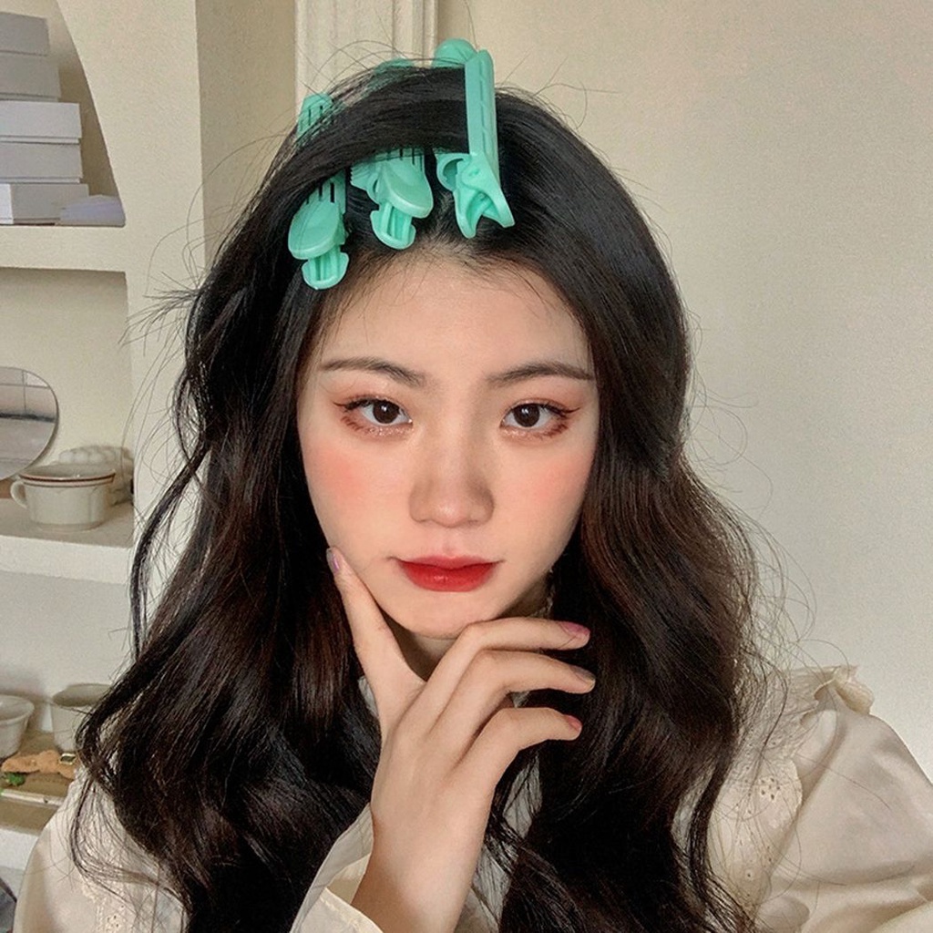 Bộ 3 Kẹp Tóc Tạo Kiểu Thời Trang Bằng Nhựa Màu Kẹo Ngọt