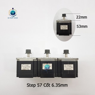 Động Cơ Bước - Step Nema 23 (Size 57) Cốt 8mm