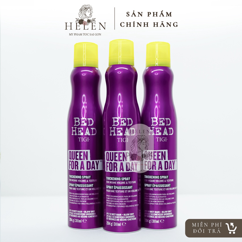 TIGI Xịt Tạo Phồng Tóc Tigi Bed Head Superstar Queen For a Day 311ml