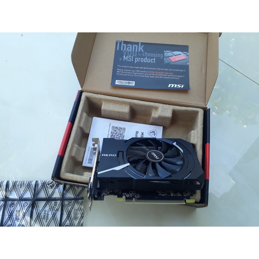 VGA Radeon RX550 4G GDDR5 MSI Aero ITX OC (Radeon RX 550 AERO ITX 4G OC) ( Card Màn Hình ) | BigBuy360 - bigbuy360.vn