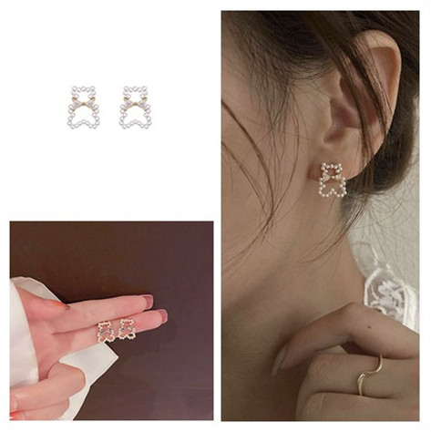 Khuyên Tai Hình Gấu Xinh Xắn Dành Cho Nữ