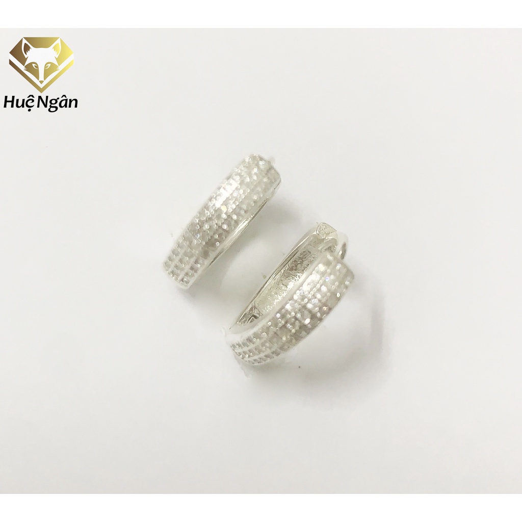 Bông tai bạc Ý 925 Huệ Ngân - Vòng xinh RYE140305