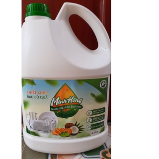 Nước rửa chén sinh học Minh Hồng 4,2lit