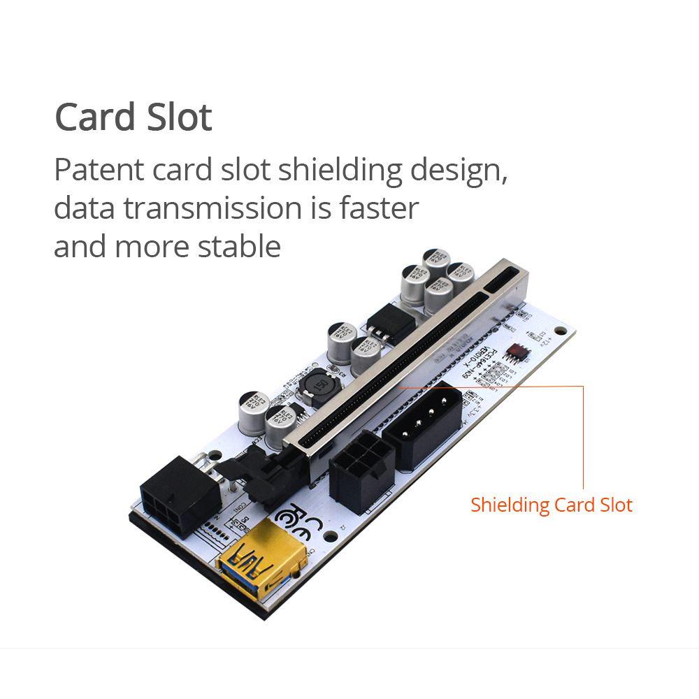 BTLIMER Thẻ Video 8 Phần Mở Rộng Miner X16