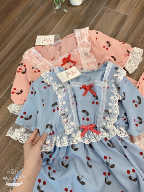 Bộ Ngủ Nữ Dễ Thương Họa Tiết Cherry Chất đẹp Giá sỉ | BigBuy360 - bigbuy360.vn
