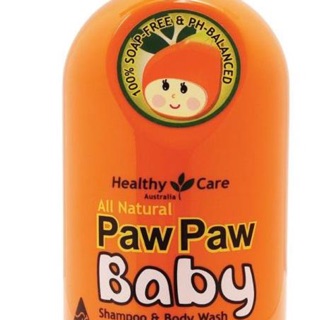 Sữa tắm gội Paw Paw Baby Healthy Care Úc dành cho bé