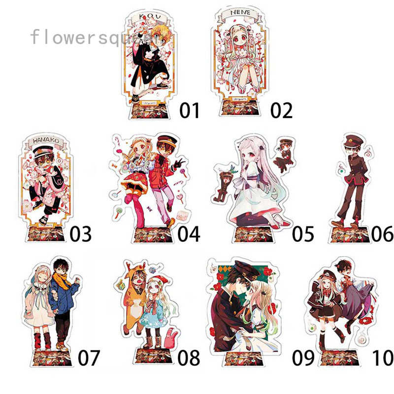 flowersqueen Mô hình nhân vật Hanakuo Kameo dễ thương dùng để trang trí nội thất