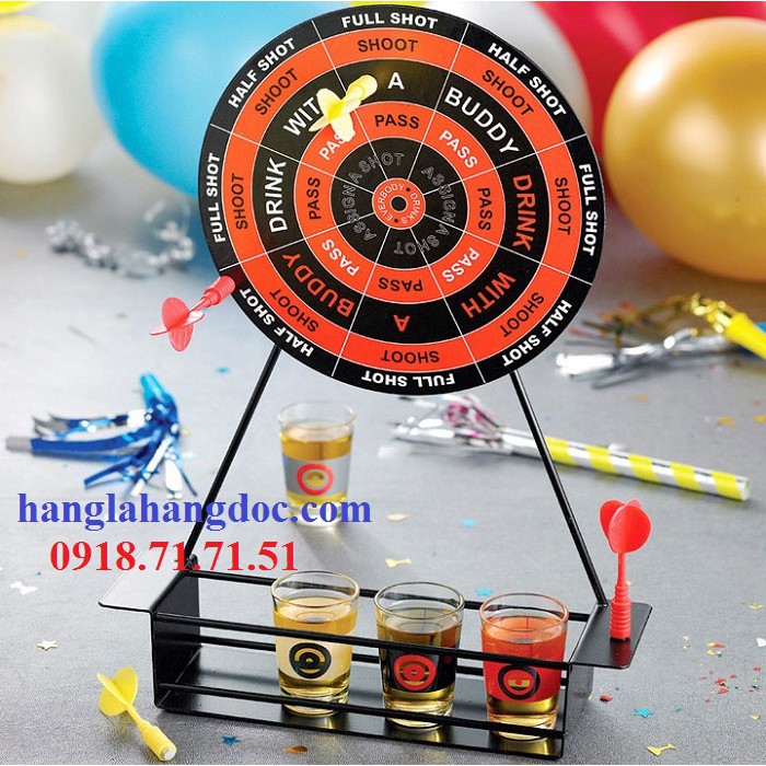 Đồ chơi bảng phóng phi tiêu uống rượu vui nhộn