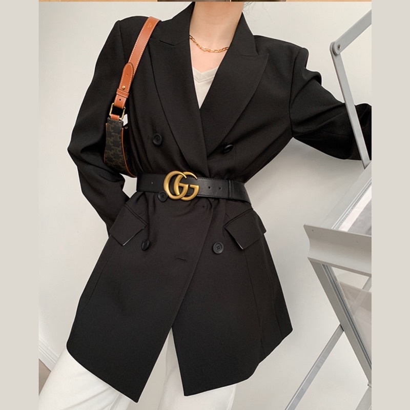 Áo Khoác Blazer Dáng Rộng Hàn Quốc Thời Trang Công Sở Bốn Mùa , Áo Vest Nữ Khoác Ngoài Dài Tay | BigBuy360 - bigbuy360.vn
