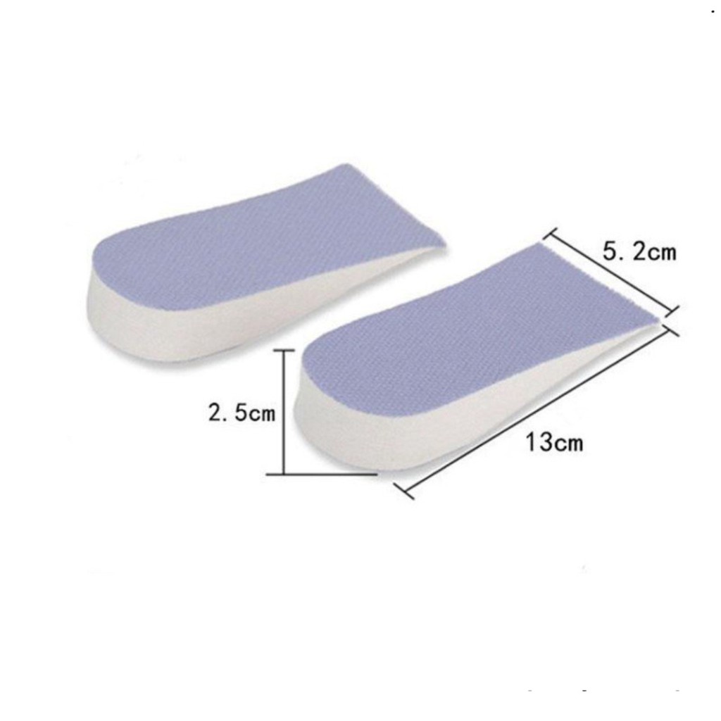 Miếng XỐP Lót giày Tăng Chiều Cao 2.5cm Nhiều Mầu 1442 Đức Tài