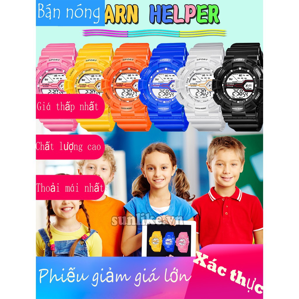 Đồng Hồ Điện Tử Chống Thấm Nước Cho Bé Trai | BigBuy360 - bigbuy360.vn