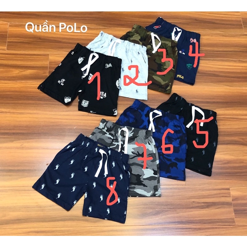 Set 3c Quần bé trai xuất dư,Baby Gap 3-24m, PoLo size 2-6y
