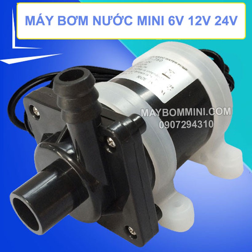 Máy Bơm Nước Mini 6V 12V 700L JT750