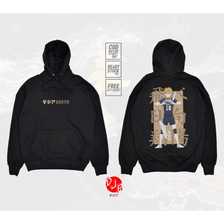 Áo hoodie HINATA SHOYO TO THE TOP KARASUNO HAIKYUU đẹp siêu ngầu giá rẻ nhất | AOT STORE