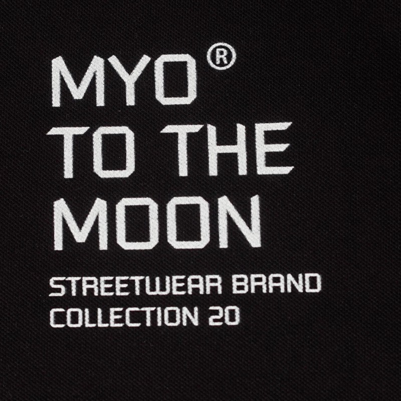 Áo Polo MYO Vải Cotton In Hình To The Moon