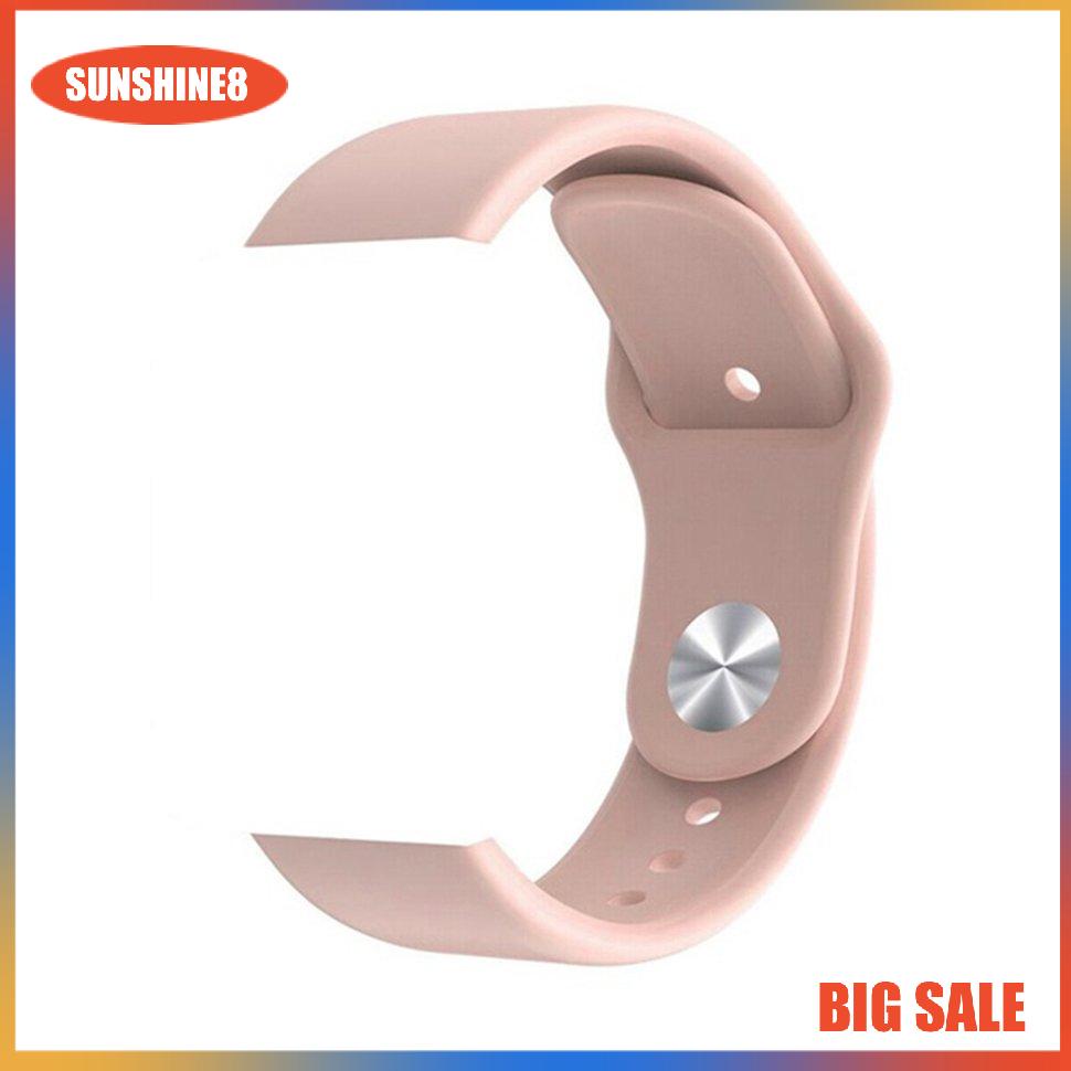 【SUN】Y68 / D20 Silicone Wristband Watch Accessories Intelligent Watch Watchband