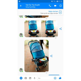 Xe đẩy 2 chiều 3 tư thế QD 109 th