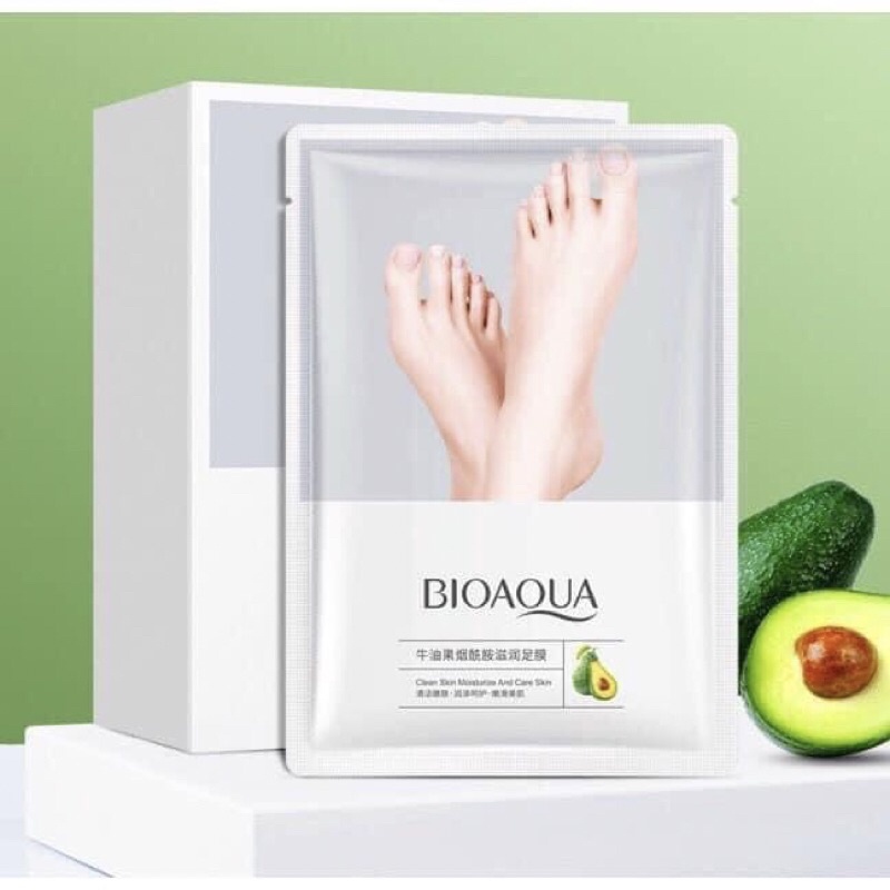 Nạ Ủ Chân Bioaqua Tẩy Da Chết, Dưỡng Ẩm, Làm Sáng Da