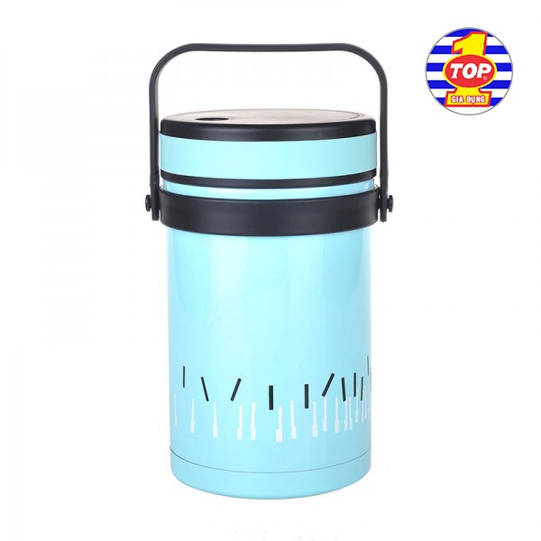 Bình Đựng Thức Ăn Giữ Nhiệt Elmich EL-7284 Dung TÍch 1500ml, Chống Bức Xạ Nhiệt Tuyệt Đối An Toàn - Hàng Chính Hãng.