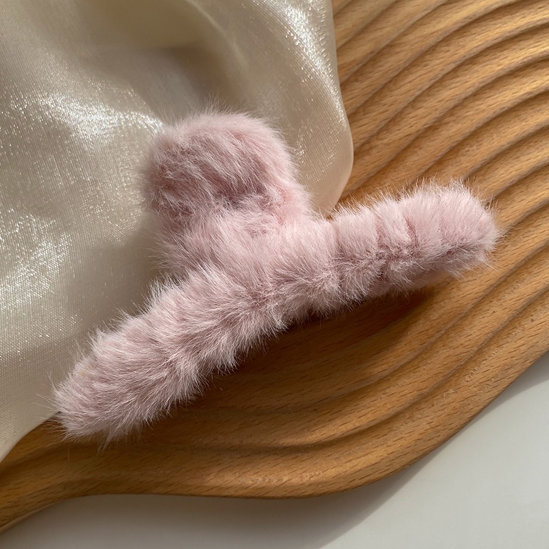 Korean autumn and winter fashion hair clip crocodile clip women