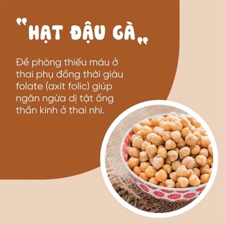 500g đậu gà hữu cơ khong biến đổi gen nhập khẩu mỹ