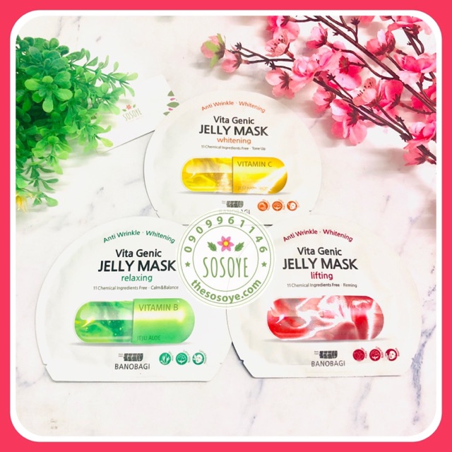Mặt Nạ Banobagi Vita Genic Jelly Mask Hàn Quốc 30ml