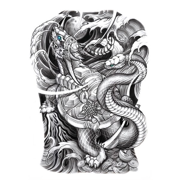 Hình Xăm Dán Tạm Thời Chống Nước Lâu Trôi 15 Ngày TH-740