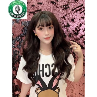 [CÓ SẴN] Tóc giả nữ nguyên đầu 🌸FREESHIP🌸 (Tóc cả đầu xoăn ba trục)