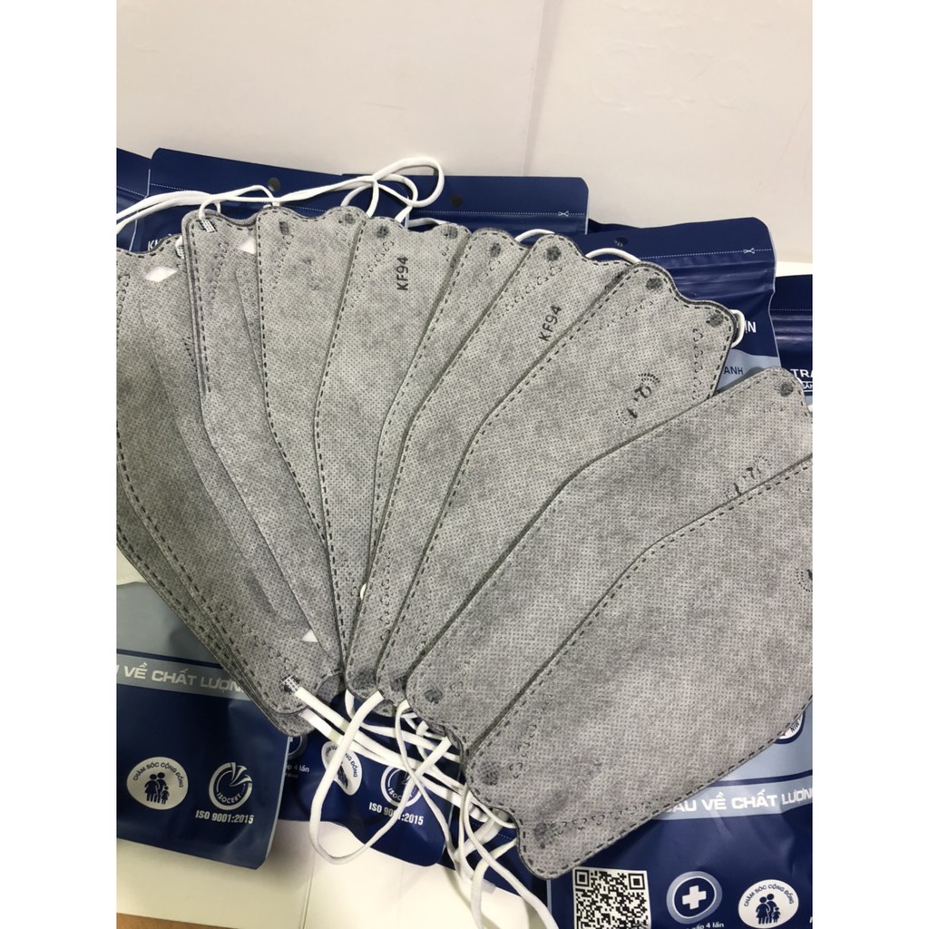 Khẩu trang KF94, khẩu trang 4D AMI chuẩn Hàn Quốc chống bụi mịn và kháng khuẩn