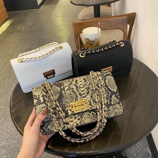 Túi Khoá Gập Da Rắn Đủ Màu Hàng Đẹp