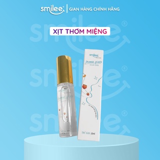 Xịt thơm miệng thơm mát tự nhiên hương cam đào smilee 10ml
