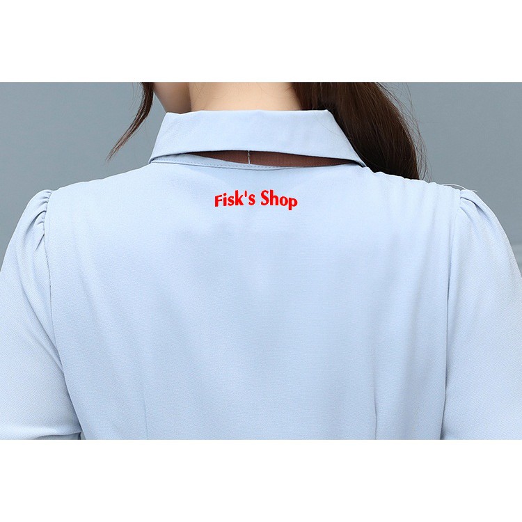 Váy sơ mi xếp ly