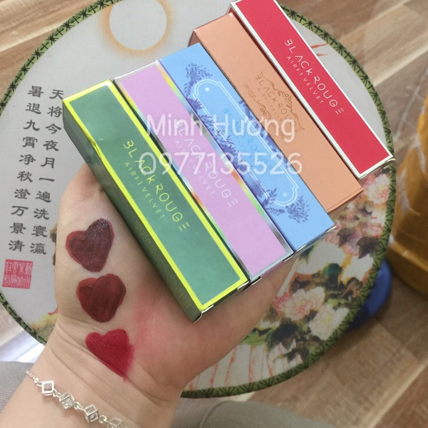 (hàng sẵn) Son black handmade A06 A12 A17 A22 A26 A31 A32 A36 A37 chất son lỳ đẹp